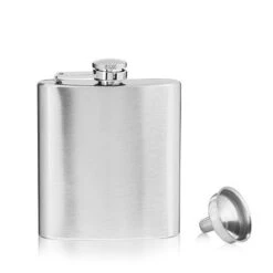 Stainless Steel Flask With Funnel