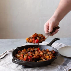 Lodge Chef Collection 10" Skillet -The Kitchen Supply Store 20190109 LS LC10SK SweetPotatoHash 67
