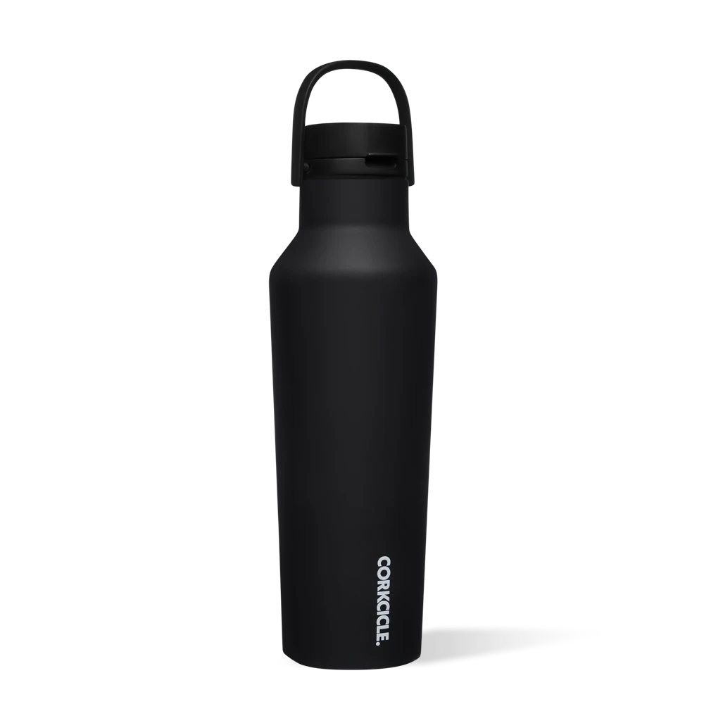 Corkcicle Sport Canteen - 20oz Black 1 Corkcicle Sport Canteen - 20oz Black
