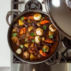 Hestan Nanobond Dutch Oven 5qt W/ Dome Lid -The Kitchen Supply Store 60043 DutchOven 2267 1800x1800 8e663c5d ae1f 4131 bd5e 38db64e21958