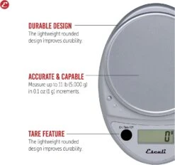 Escali Primo Digital Scale -The Kitchen Supply Store 710Rk0AJ pL. AC SL1500
