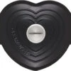 Le Creuset Heart Cocotte, 2 Qt. Licorice