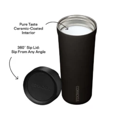 Corkcicle Commuter Cup - 9oz Ceramic Slate -The Kitchen Supply Store 786a096c1e51 03 Commuter Cup 89adf18d 450e 4bb2 819b 41d5b1880c12