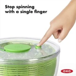 OXO Good Grips Salad Spinner -The Kitchen Supply Store 81EJehKir3L. AC SL1500