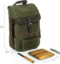 Insulated Wine & Cheese Cooler Bag 2 Bottle -The Kitchen Supply Store 81QyjaAKBAL. AC SL1500