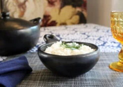 Chamba Bowl W/ One Handle -The Kitchen Supply Store BSRS4ToqueBlancheChambaIMG 2959