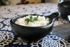 Chamba Bowl W/ One Handle -The Kitchen Supply Store BSToqueBlancheChambaIMG 2859