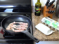 Evaco / Cast Non-stick Ceramic Fry Pan -The Kitchen Supply Store Evaco12InchIMG 0513S