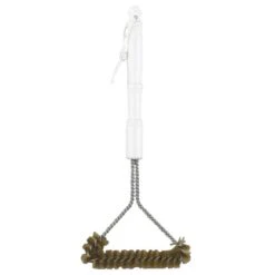 Wide Brass BBQ Brush