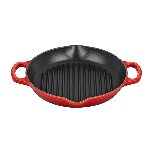 Le Creuset Deep Round Grill Pan 2 Le Creuset Deep Round Grill Pan - Image 2