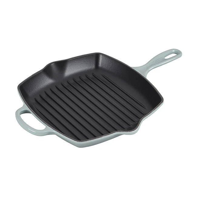 Le Creuset Skillet Grill 10.25 Sea Salt