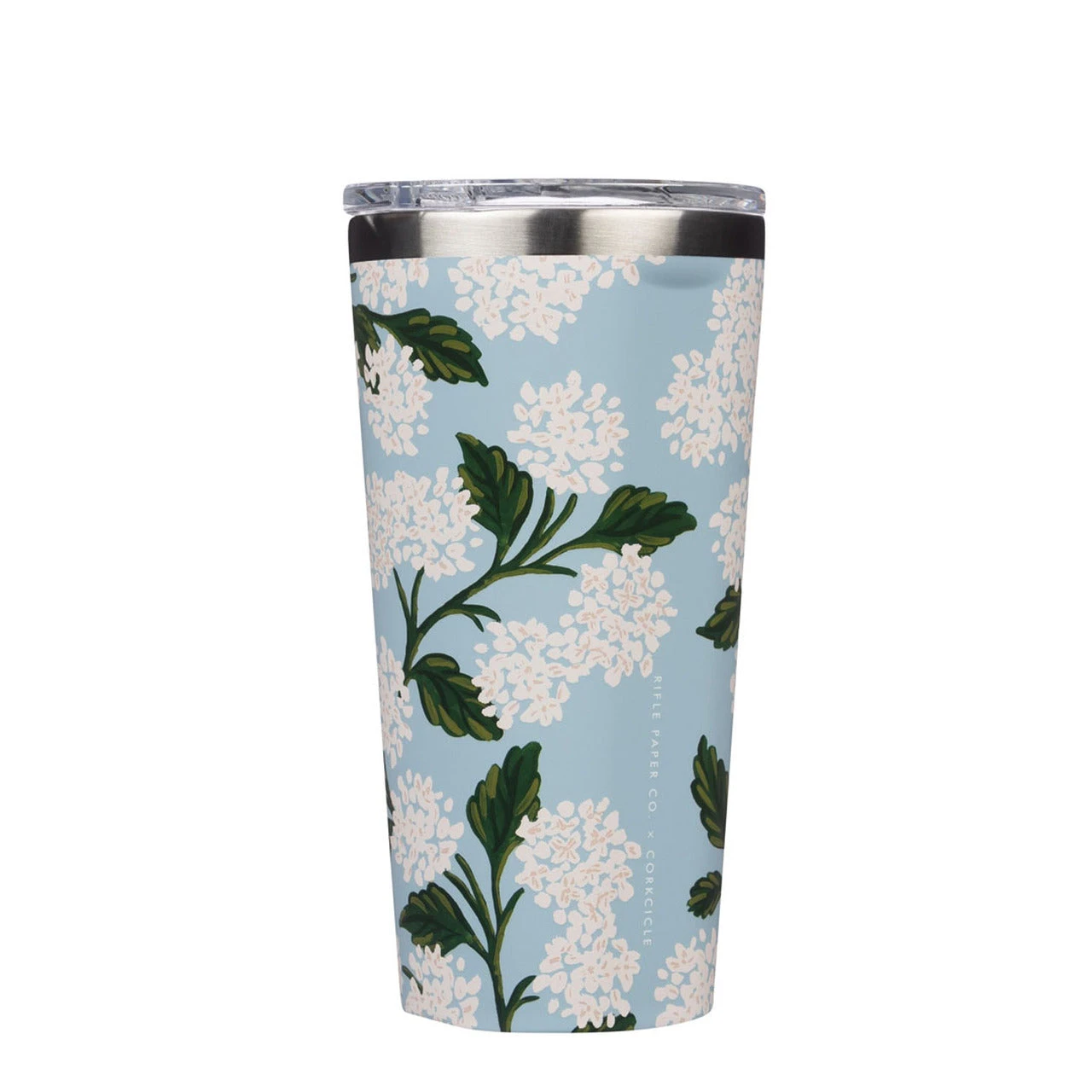 Corkcicle Tumbler, Hydrangea 16oz 1 Corkcicle Tumbler, Hydrangea 16oz