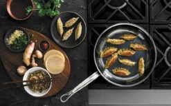 Hestan Nanobond Skillet -The Kitchen Supply Store Nanobond Titanium Skillet life2