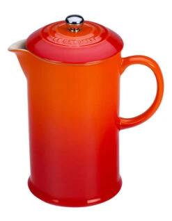 Le Creuset French Press -The Kitchen Supply Store RS1002 .8L French Press Flame PG8200 1002 scr