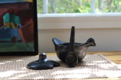 Chamba Hen Salsa Dish W/ Spoon 14 Chamba Hen Salsa Dish W/ Spoon -The Kitchen Supply Store SDCIMG 2267S