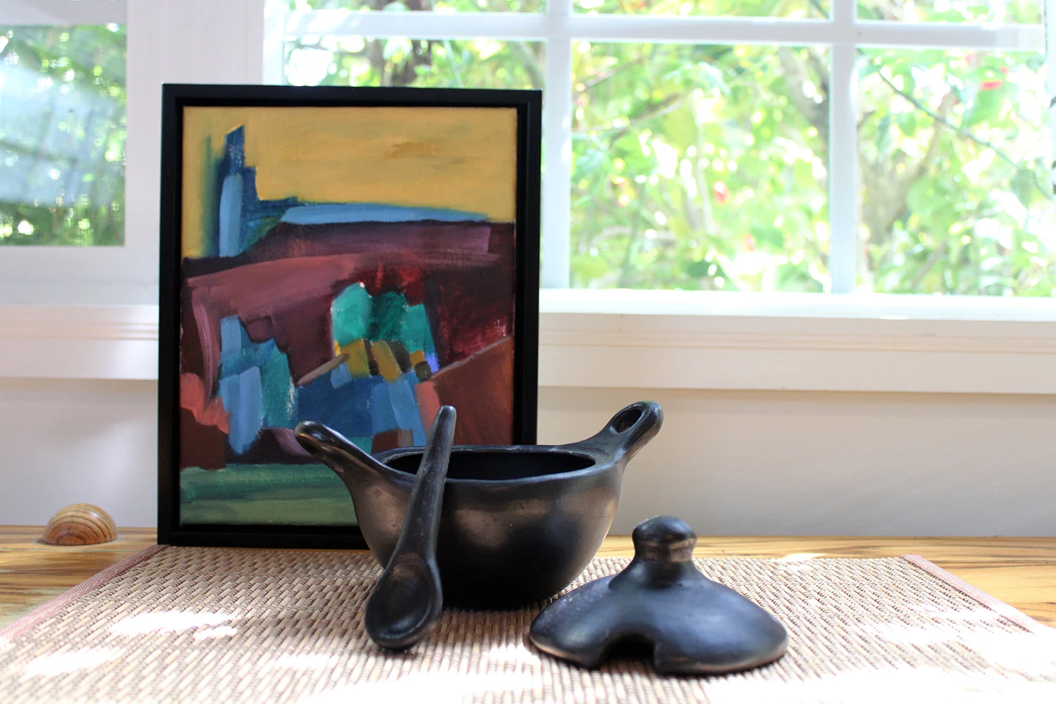 Chamba Salsa Dish W/ Spoon 2 Chamba Salsa Dish W/ Spoon - Image 2