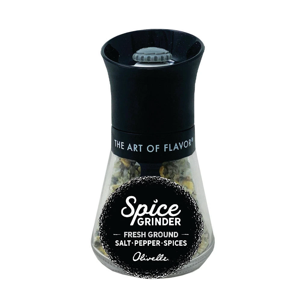 Olivelle Spice Grinders - Glass Grinder W/ Adjustable Ceramic Mill 1 Olivelle Spice Grinders - Glass Grinder W/ Adjustable Ceramic Mill