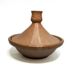 Egyptian Glazed Tagine, 2 Qt. -The Kitchen Supply Store TBGTC2 1