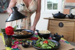 Chamba Bowl W/ One Handle -The Kitchen Supply Store TJSBBSIMG 2197