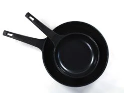 Evaco / Cast 2-Piece Set Ceramic, 8" Frying Pan + 12" Frying Pan 15 Evaco / Cast 2-Piece Set Ceramic, 8" Frying Pan + 12" Frying Pan -The Kitchen Supply Store TwoPieceSetIMG 0391S