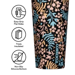 Corkcicle Tumbler - 16oz Radiant Garden -The Kitchen Supply Store bcf0d3ce67e7 2116PRG CFB