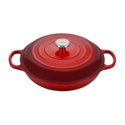 Le Creuset Braiser, 3.5 Qt. 7 Le Creuset Braiser, 3.5 Qt. -The Kitchen Supply Store braiser35 red