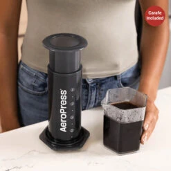 AeroPress XL Coffee Press 15 AeroPress XL Coffee Press -The Kitchen Supply Store carafe included 900x 74b75ebf 5612 474b b906 9086b842783a