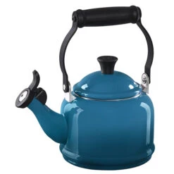 Le Creuset Demi Kettle -The Kitchen Supply Store demi teal
