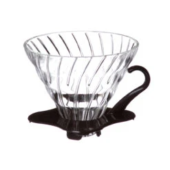 Hario V60 Glass Dripper #2, Black