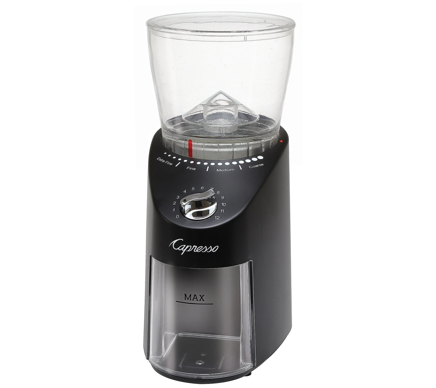 Capresso Infinity PLUS Burr Grinder, Black 1 Capresso Infinity PLUS Burr Grinder, Black