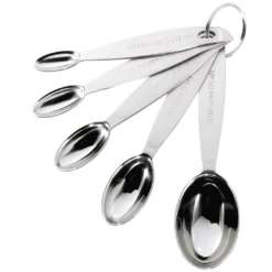 Cuisipro Oval Measuring Spoons, Set Of 5