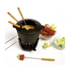 Norpro Cast Iron Fondue Set -The Kitchen Supply Store norpro fondue3