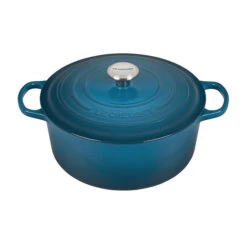 Le Creuset Round Dutch Oven, 5.5 Qt. -The Kitchen Supply Store oven teal