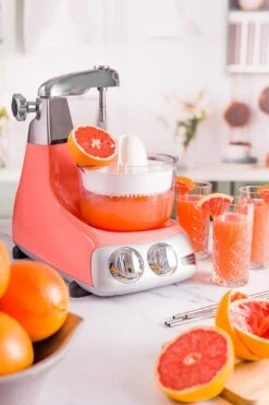 Ankarsrum 600 Watt Stand Mixer -The Kitchen Supply Store pink grapefruit vertical web 7789e694 7eca 4415 b19b 248f96e31ec5