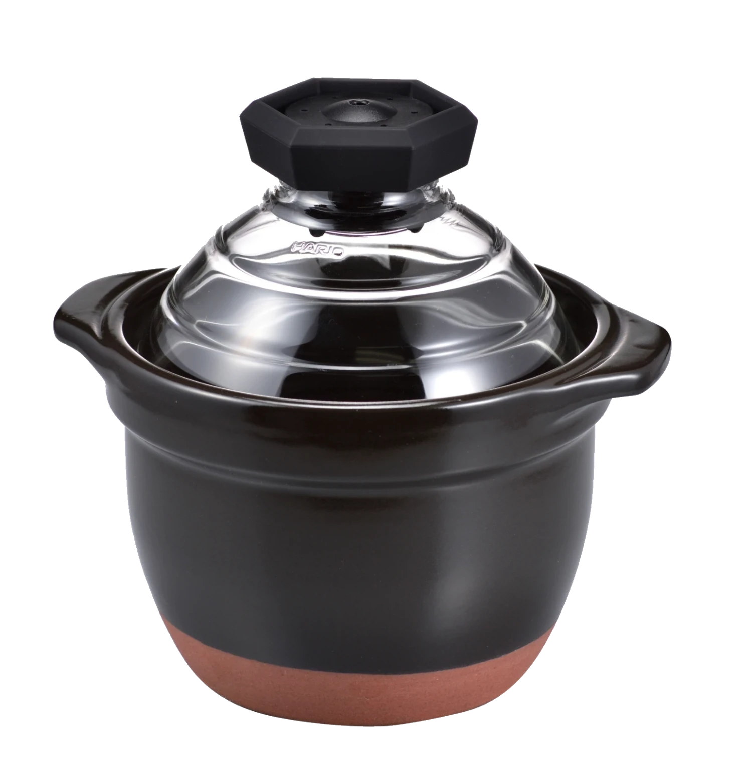 Hario (Gohangama) Rice Cooker Small W/Glass Lid 1 Hario (Gohangama) Rice Cooker Small W/Glass Lid