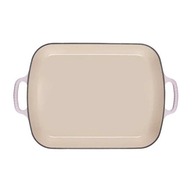 Le Creuset 5.25qt Rectangular Roaster Shallot 3 Le Creuset 5.25qt Rectangular Roaster Shallot - Image 3