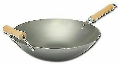 Joyce Chen Flat Bottom Wok, 14"