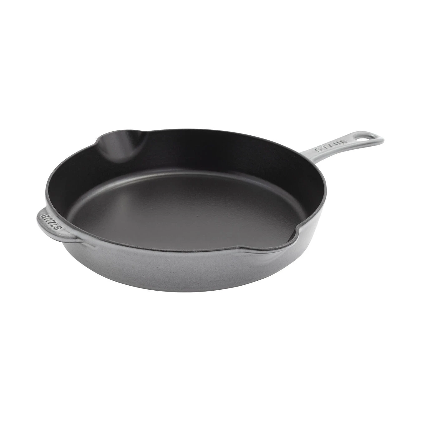 Staub 11" Traditional Deep Skillet, Graphite Grey