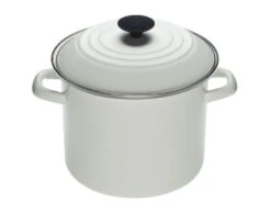 Le Creuset Stock Pot, 8 Qt 11 Le Creuset Stock Pot, 8 Qt -The Kitchen Supply Store stock white
